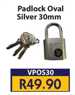 Laduma Hardware catalogue Venus Padlock Oval Silver offer