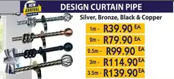 Laduma Hardware catalogue Design curtain pipe offer