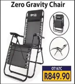 Laduma Hardware catalogue Zero Gravity Chair offer