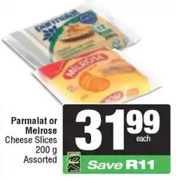 Spar Parmalat or Melrose Cheese Slices Assorted offer
