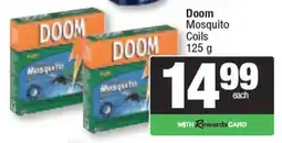 Spar Doom Mosquito Coils offer