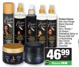 Spar Perfect Choice Hair Care Range offer