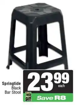 Spar Springtide Black Bar Stool offer