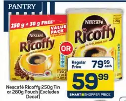 Pick n Pay Nescafé Ricoffy Tin or Pouch offer