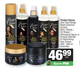 Spar Perfect Choice Hair Care Range offer