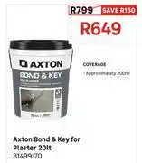 Leroy Merlin Axton Bond & Key For Plaster 20L 81499170 offer