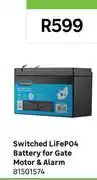 Leroy Merlin Switched LiFeP04 Battery For Gate Motor & Alarm 81501574 offer