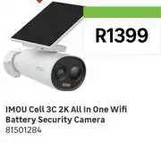 Leroy Merlin IMOU Cell 3C 2K All In One WiFi Battery Security Camera 81501284 offer