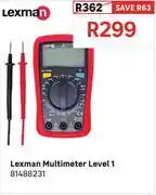 Leroy Merlin Lexman Multimeter Level 1 81488231 offer