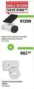 Leroy Merlin IMOU Cell 3C 2K All In One WiFi Battery Security Camera + Allbro Camera Enclosure 90mm offer