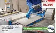 Leroy Merlin Manual Tile Cutter Falcon Generic 1270mm 81430998 offer