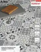Leroy Merlin Artens PVC Flooring Fort Elin 300 x 600mm (1.67 Sqm/Box) 81488050-Per Sqm offer