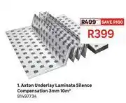Leroy Merlin Axton Underlay Laminate Silence Compensation 3mm 10 Sqm 81497734 offer