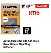 Leroy Merlin Axton Porcelain Tile Adhesive Grey 12 Hour Plus 20Kg 81474546 offer