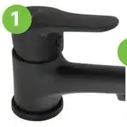 Leroy Merlin Quartz Bath Mixer Including Handshower Black 81493678 offer
