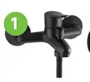 Leroy Merlin Quartz Bath Mixer Including Hand Shower Black 81493679 offer