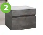 Leroy Merlin Compact Wall Hung Bathroom Cabinet Grey 61 x 40 x 46cm 81482497 offer