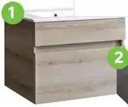 Leroy Merlin Bathroom Cabinet Wall Mount Compact 1 Drawer 600 Oak 81482496 offer