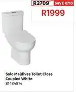 Leroy Merlin Solo Maldives Toilet Close Coupled White 81484874 offer