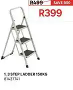 Leroy Merlin 1.3 Step Ladder 150Kg 81437741 offer