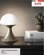 Leroy Merlin Inspire Brushed Brass Bedside Lamp 81483499 offer