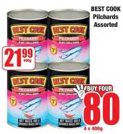 Boxer BEST COOK Pilchards Assorted offer
