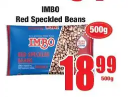Boxer IMBO Red Speckled Beans offer