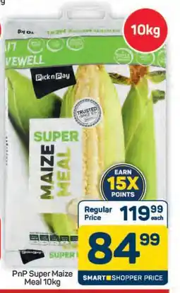 Pick n Pay Hypermarket PnP Super Maize Meal 10kg offer