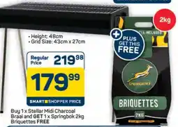 Pick n Pay Hypermarket Stellar Midi Charcoal Braai offer