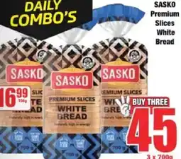 Boxer SASKO Premium Slices White Bread offer