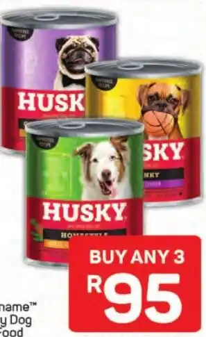 Pick n Pay Husky Dog Food Tin Assorted offer