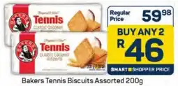Pick n Pay Bakers Tennis Biscuits Assorted offer