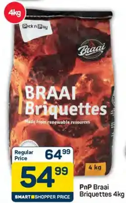 Pick n Pay PnP Braai Briquettes offer