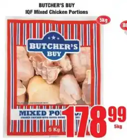 Boxer Butcher's Buy IQF Mixed Chicken Portions offer