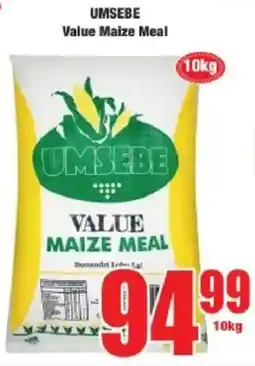Boxer Umsebe Value Maize Meal offer