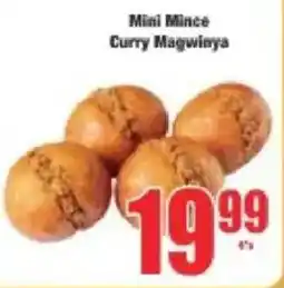 Boxer Mini Mince Curry Magwinya offer