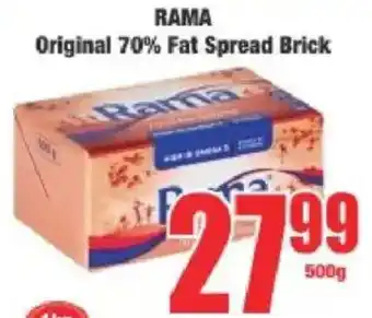 Boxer Rama Original 70% Fat Spread Brick offer