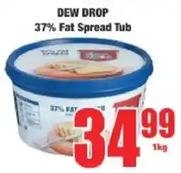 Boxer Dew Drop 37% Fat Spread Tub offer