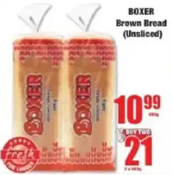 Boxer Boxer Brown Bread Unsliced offer