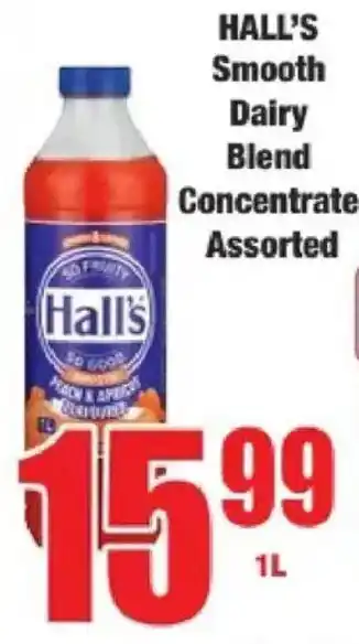 Boxer Hall's Smooth Dairy Blend Concentrate Assorted offer