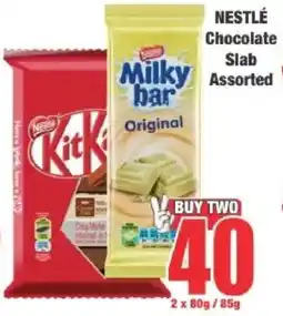 Boxer Nestlé Chocolate Slab Assorted offer