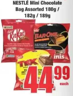 Boxer Nestlé Mini Chocolate Bag Assorted offer