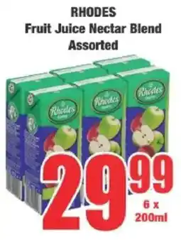 Boxer Rhodes Fruit Juice Nectar Blend Assorted offer