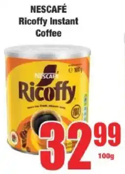 Boxer Nescafé Ricoffy Instant Coffee offer