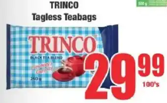Boxer Trinco Tagless Teabags offer