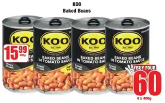 Boxer Koo Baked Beans offer