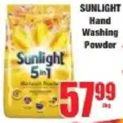 Boxer Sunlight Hand Washing Powder offer