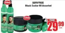 Boxer Sofn'free Black Castor Oil Assorted offer