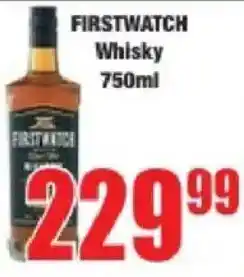 Boxer Firstwatch Whisky offer