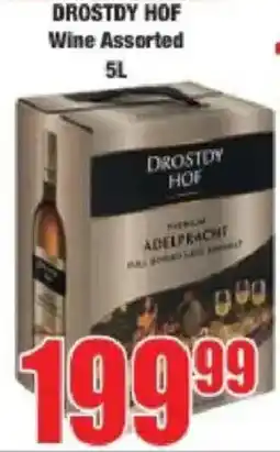 Boxer Drostdy Hof Wine Assorted offer